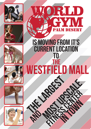 Advertisement Design by vinviin for World Gym of Palm Desert, LLC | Design: #1861297