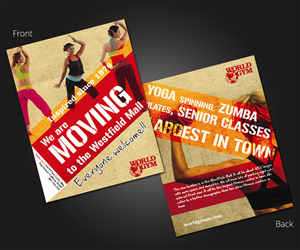 Advertisement Design by Designer Destiny for World Gym of Palm Desert, LLC | Design: #1907551