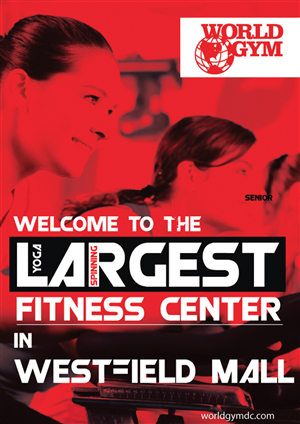 Advertisement Design by roopaljain for World Gym of Palm Desert, LLC | Design: #1899949