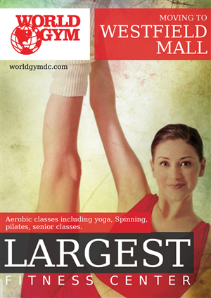 Diseño Publicitario por roopaljain para World Gym of Palm Desert, LLC | Diseño: #1899958