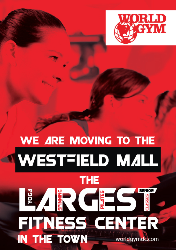 Diseño Publicitario por roopaljain para World Gym of Palm Desert, LLC | Diseño #1914290