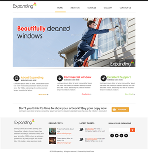 Wordpress Design by webxvision for Development Simplified LLC | Design: #1887647