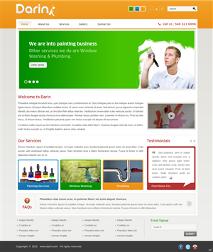 Wordpress Design by pb for Development Simplified LLC | Design: #1853463