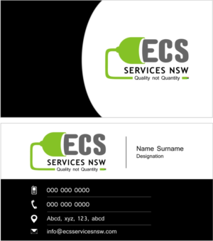 Diseño de Logo por DesignChhap para ECS Services NSW | Diseño: #7354974