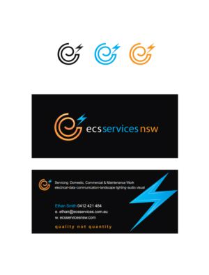 Diseño de Logo por CanDoDesign para ECS Services NSW | Diseño: #7323361
