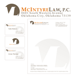 Stationery Design by SiddKidd for McIntyre Law, P.C. | Design: #12469
