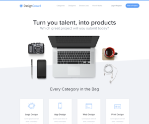 Web Design by s0ta for DesignCrowd LLC | Design: #7542190
