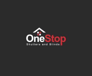 Diseño de Logo por DEZIGN RABBIT para Onestop Shutters and Blinds | Diseño: #7313794