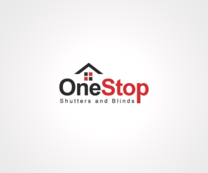 Diseño de Logo por DEZIGN RABBIT para Onestop Shutters and Blinds | Diseño: #7313795