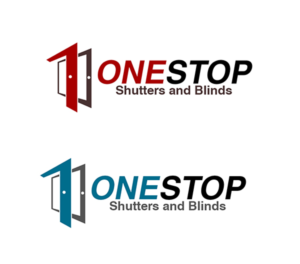 Diseño de Logo por Lykos para Onestop Shutters and Blinds | Diseño: #7312891