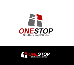 Diseño de Logo por Lykos para Onestop Shutters and Blinds | Diseño: #7313053