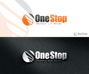 Diseño de Logo por Patrick07 para Onestop Shutters and Blinds | Diseño #7312353