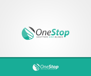 Diseño de Logo por Patrick07 para Onestop Shutters and Blinds | Diseño: #7322592