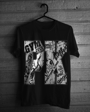 BADASS  T-Shirt Design for Gym clothing , sport supplement company | T-Shirt-Design von Jonya