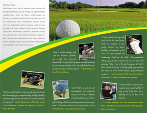 Brochure Design by Tariq Shamim for Warinanco Sports Center | Design: #1892610