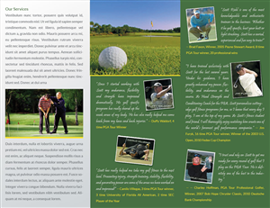 Brochure Design by Tariq Shamim for Warinanco Sports Center | Design: #1903638