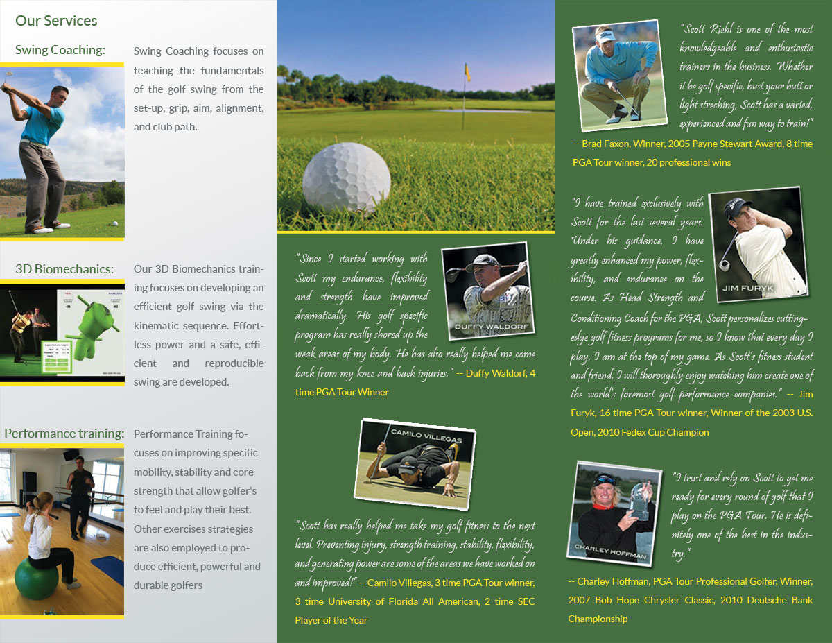Brochure Design by Tariq Shamim for Warinanco Sports Center | Design #1913948