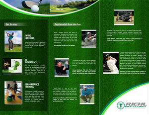 Brochure Design by Tariq Shamim for Warinanco Sports Center | Design: #1921356
