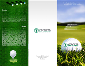 Brochure Design by Tariq Shamim for Warinanco Sports Center | Design: #1942796