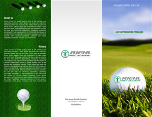 Brochure Design by Tariq Shamim for Warinanco Sports Center | Design: #1974430