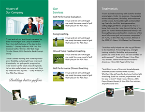 Brochure Design by uk for Warinanco Sports Center | Design: #1887829