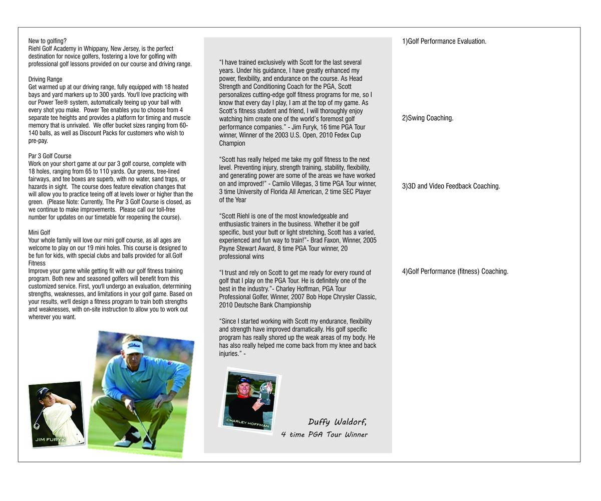 Brochure Design by sriniallamsetty for Warinanco Sports Center | Design #1878559