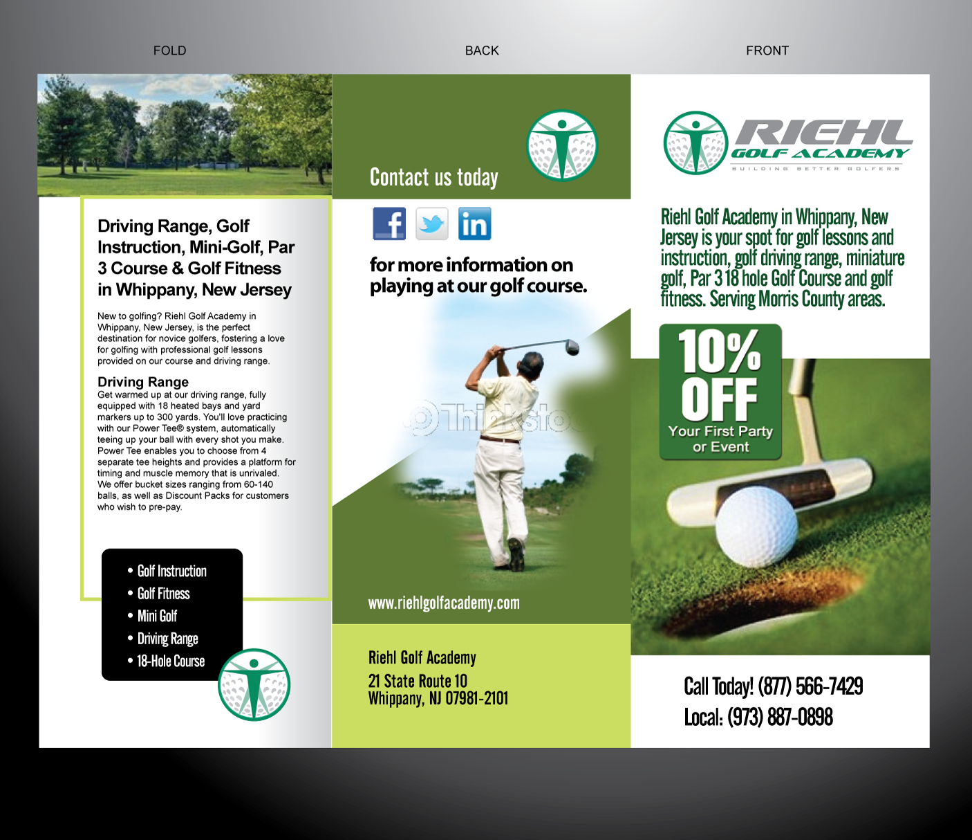 Brochure Design by designgreen for Warinanco Sports Center | Design #1853673