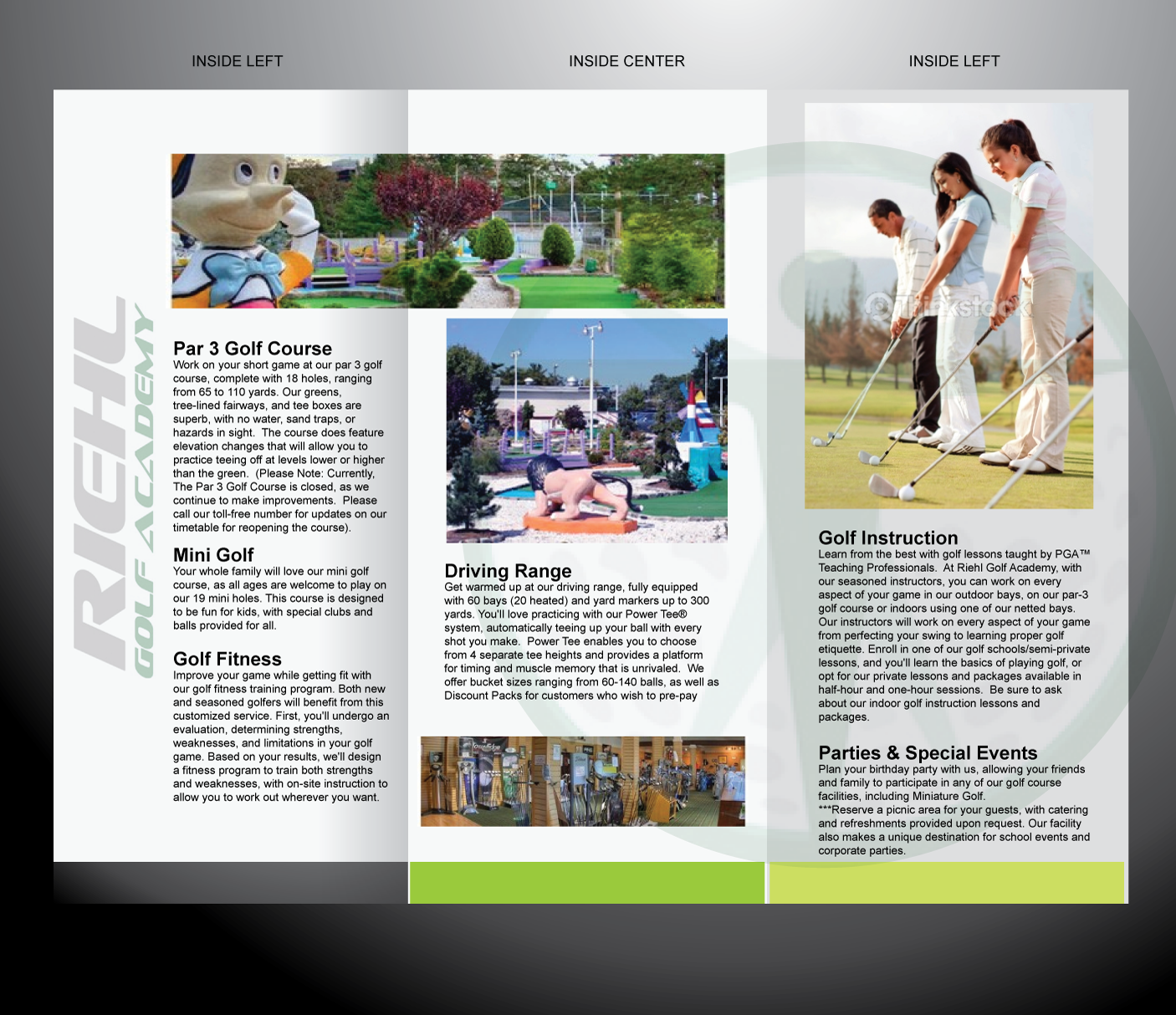 Brochure Design by designgreen for Warinanco Sports Center | Design #1853674