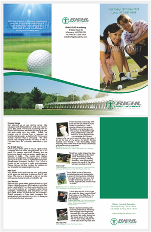 Diseño de Brochure por barinix para Warinanco Sports Center | Diseño #1886711