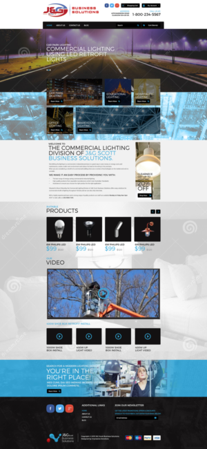 Web Design by Black Stallions Impressive Solutions for this project | Design #7422166