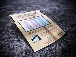 International Energy supply analytics vendor requires a flyer designed | Design de Flyer par Cyanide Design
