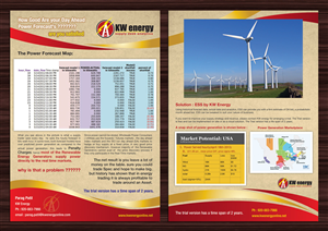 Design de Flyer par Sbss pour KW energy | Design : #1861854