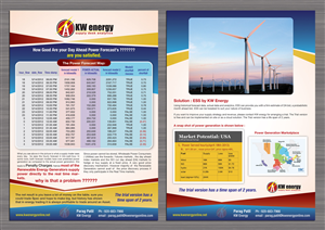 Design de Flyer par Sbss pour KW energy | Design : #1861911