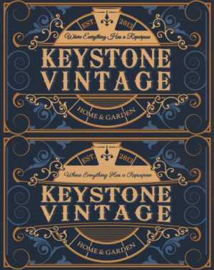 Diseño de Logo por cridan2011 para Keystone Vintage Home & Garden | Diseño #7375650
