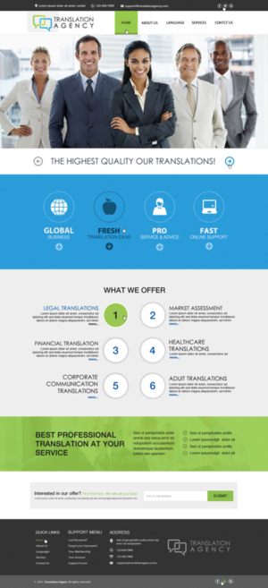 Diseño Web por Anooshaa Kachhia para este proyecto | Diseño: #7381805