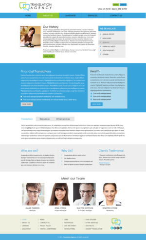 Diseño Web por Anooshaa Kachhia para este proyecto | Diseño: #7743889