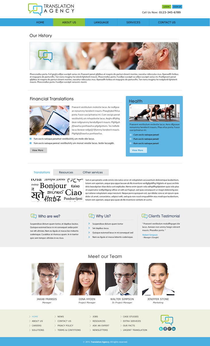 Web Design by Anooshaa Kachhia for this project | Design #7800800