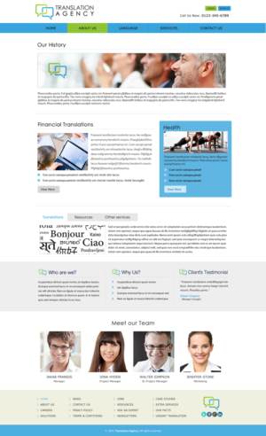 Diseño Web por Anooshaa Kachhia para este proyecto | Diseño: #7800800