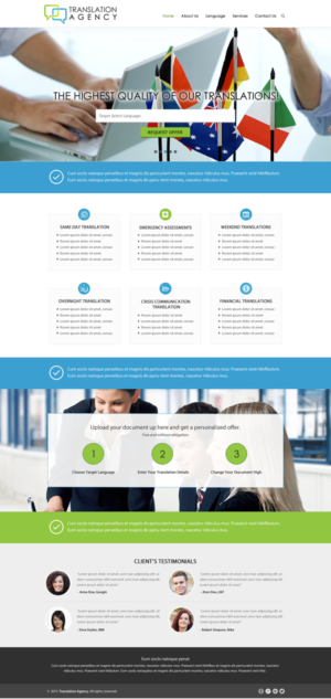 Diseño Web por Anooshaa Kachhia para este proyecto | Diseño: #7800802