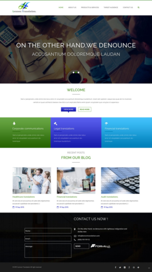 Web Design par pb pour ce projet | Design : #7345960