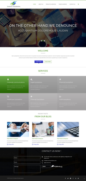 Web Design par pb pour ce projet | Design : #7345964
