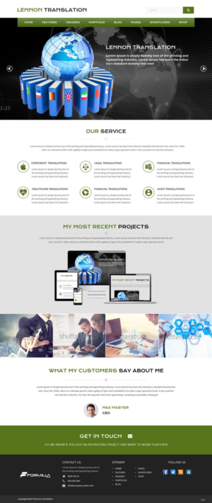 Web Design par pb pour ce projet | Design : #7345966