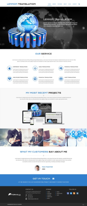 Web Design par pb pour ce projet | Design : #7345968