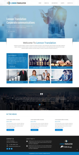 Web Design par pb pour ce projet | Design : #7361426