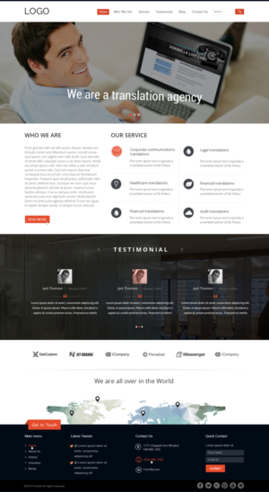 Web Design par debdesign pour ce projet | Design : #7390519