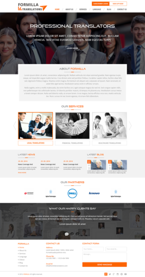 Web Design by Creative Usha for this project | Design #7375811