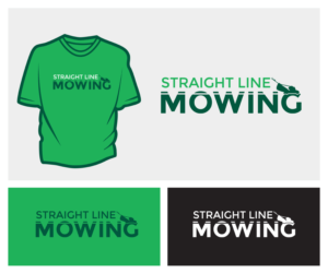 Logo Design by Ronald Stevens CGD for Straight Line Mowing LLC | Design: #7337463
