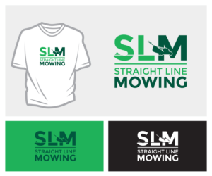 Logo Design by Ronald Stevens CGD for Straight Line Mowing LLC | Design: #7337481