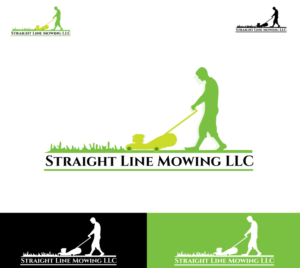 Diseño de Logo por Dheepak09 para Straight Line Mowing LLC | Diseño: #7327836