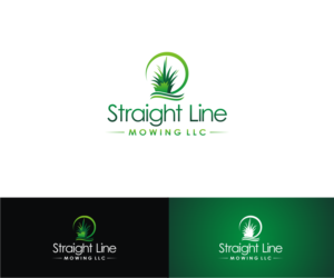 Logo Design by T I K H E - L M W for Straight Line Mowing LLC | Design: #7333931